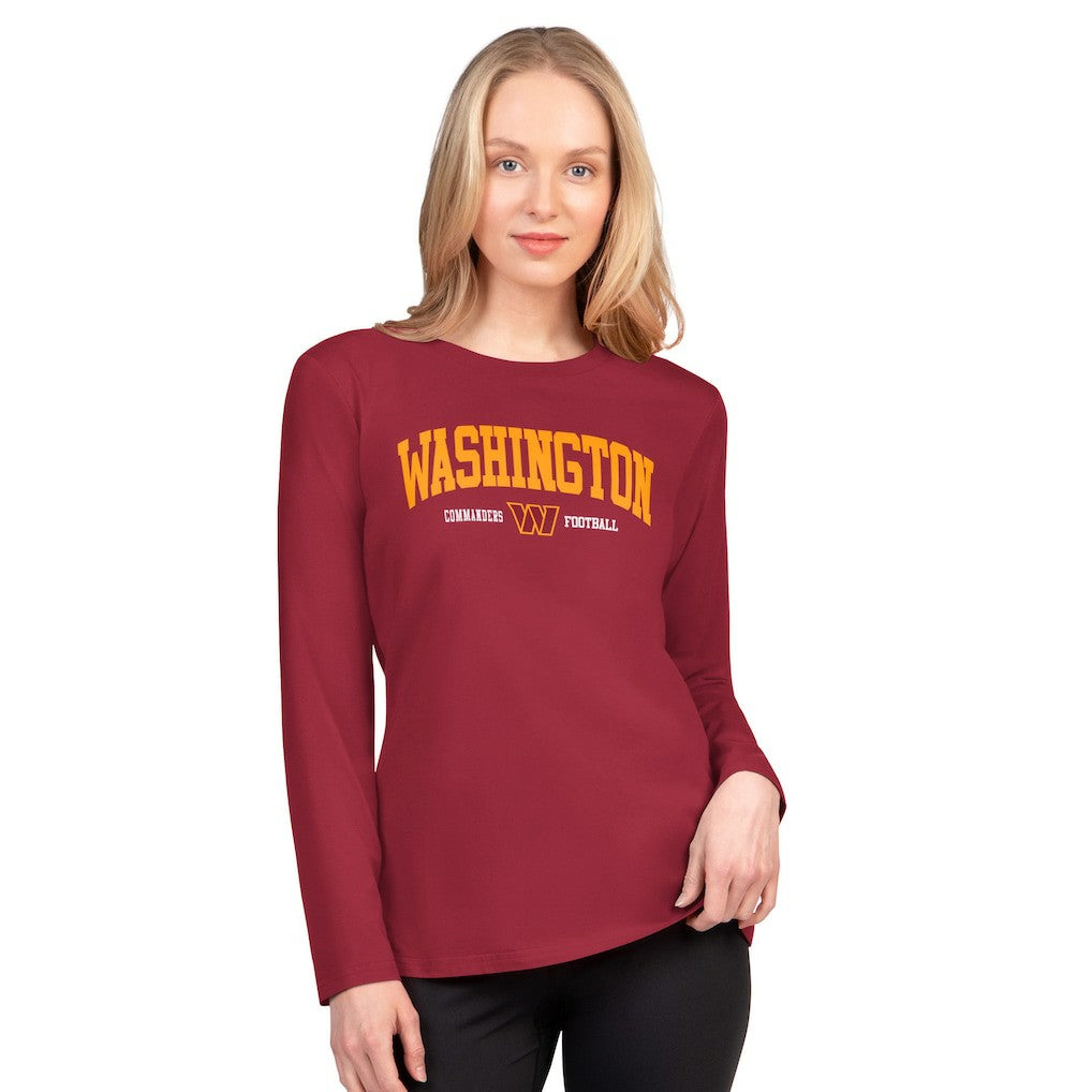 Washington Commanders G-III 4Her by Carl Banks Women's Best Play Long Sleeve T-Shirt Burgundy
