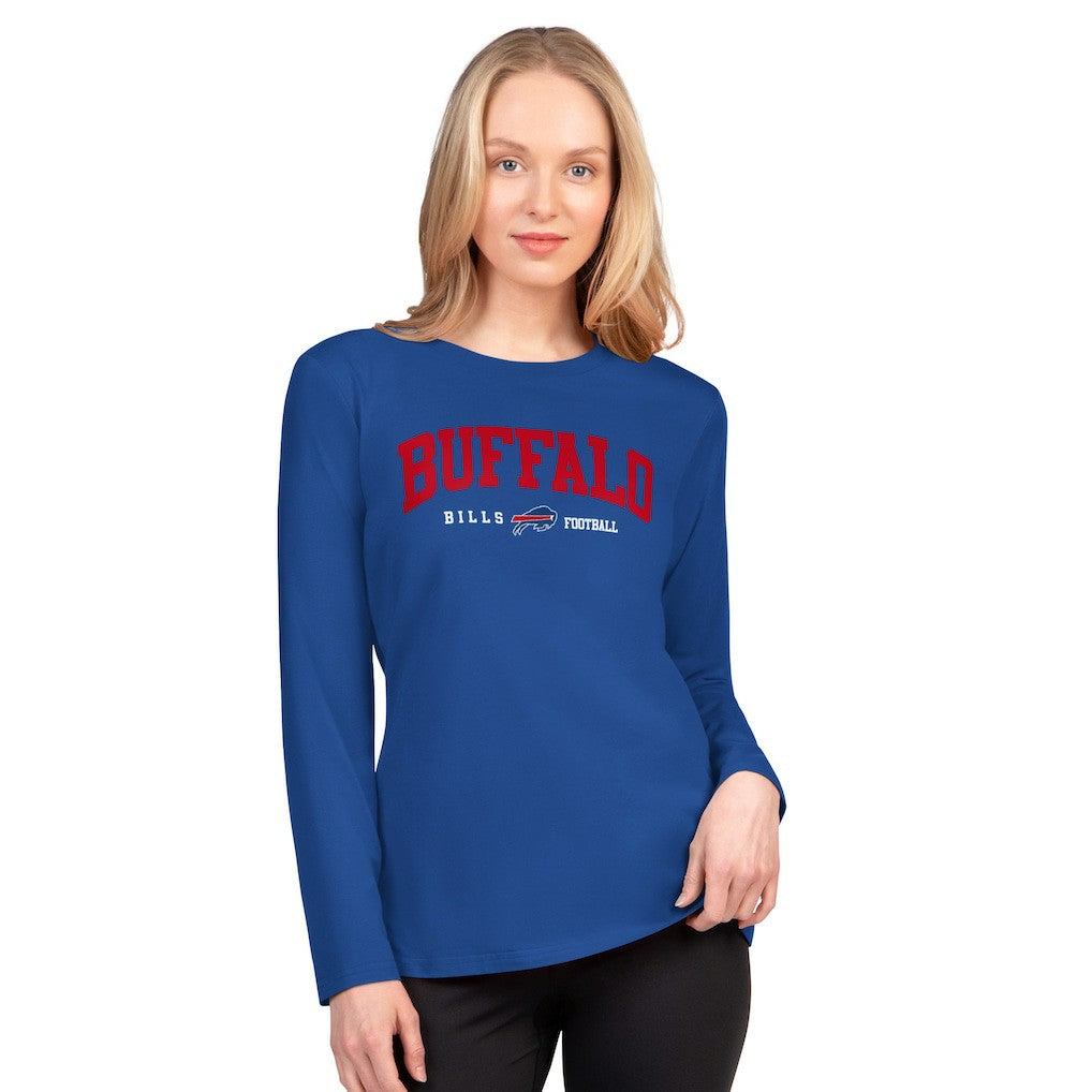 Buffalo Bills G-III 4Her by Carl Banks Women's Best Play Long Sleeve T-Shirt Royal