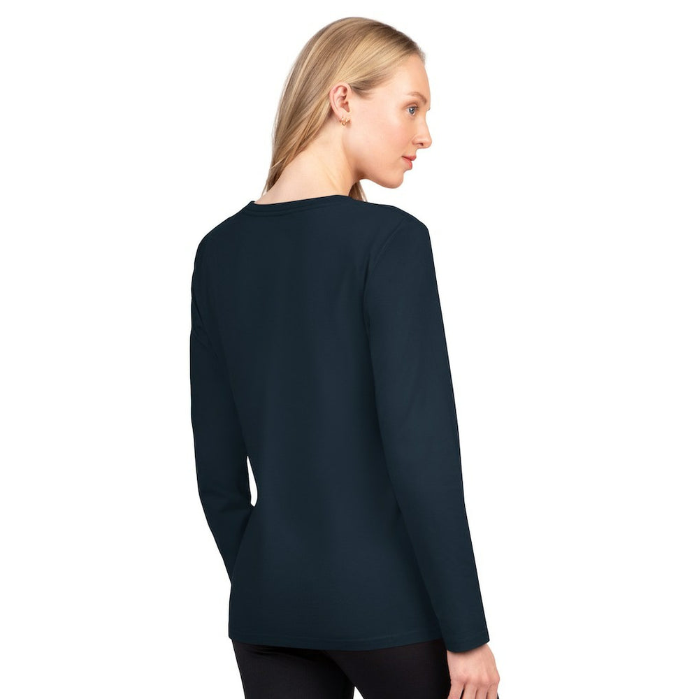 Houston Texans G-III 4Her by Carl Banks Women's Best Play Long Sleeve T-Shirt Navy