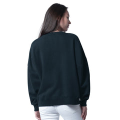 Houston Texans G-III 4Her by Carl Banks Women's Oversized Feud Sweatshirt Navy