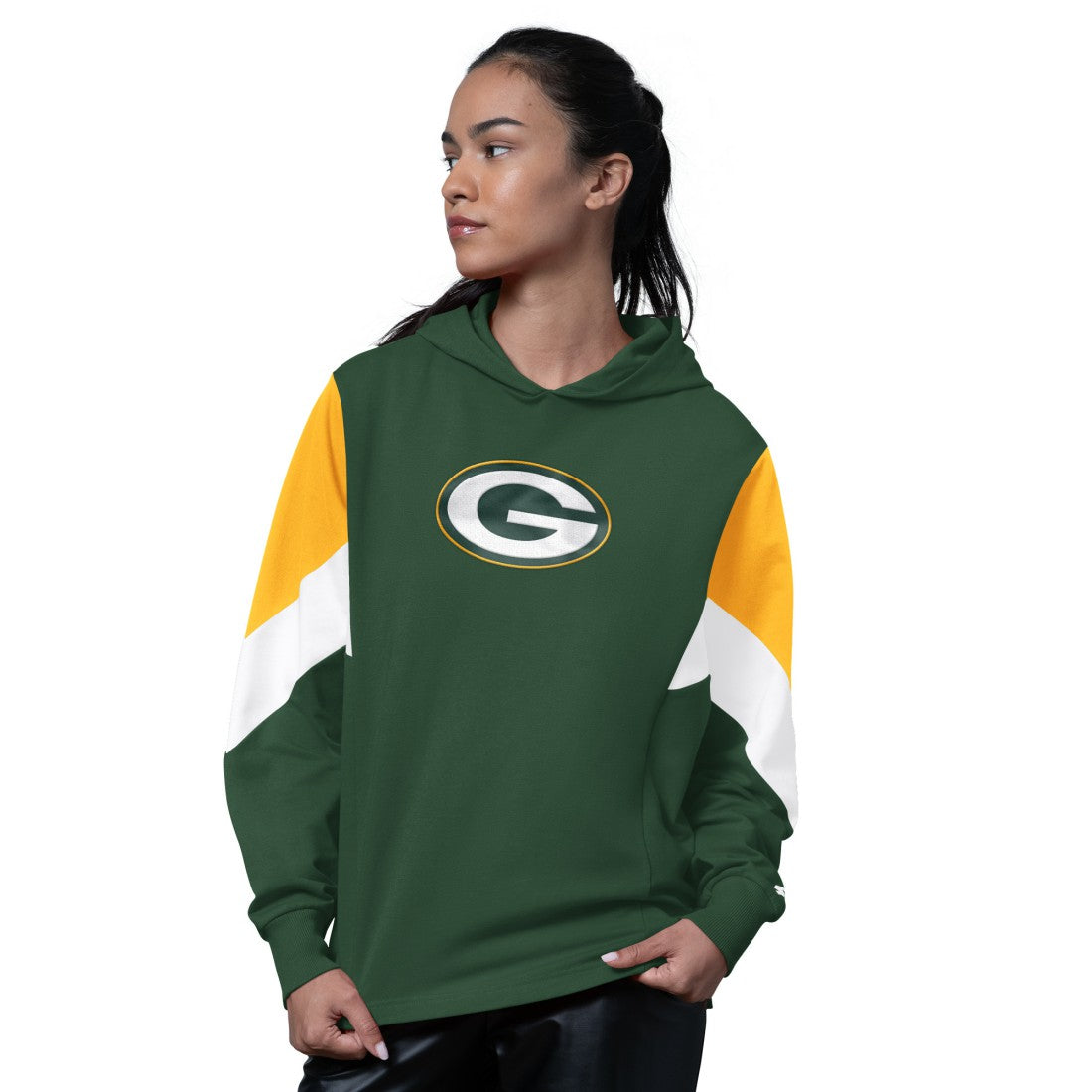 Green Bay Packers Starter Women's Scrimmage Hoodie Green