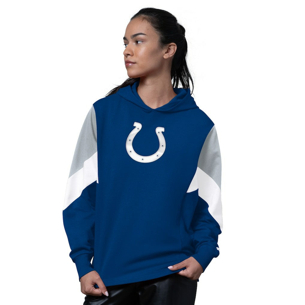 Indianapolis Colts Starter Women's Scrimmage Hoodie Royal