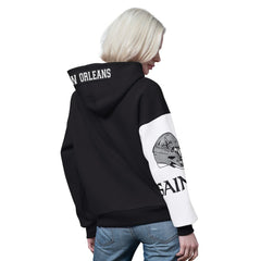 New Orleans Saints Starter Women's 4th Down Full-Zip Hoodie Black