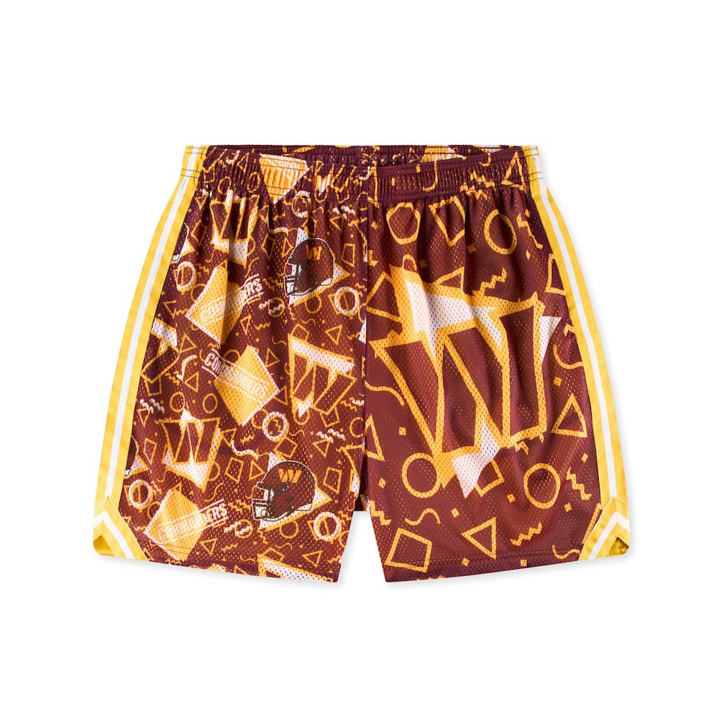 Washington Commanders Chubbies Mesh Shorts Burgundy