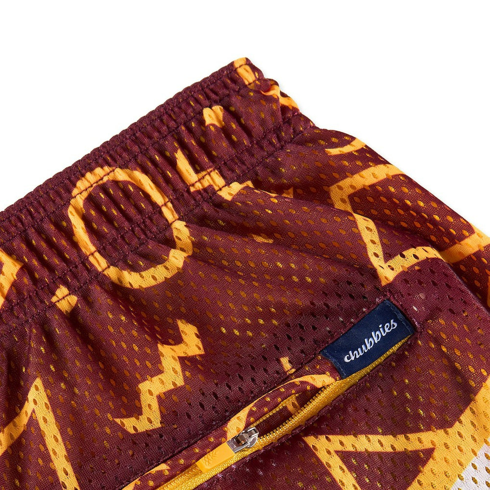 Washington Commanders Chubbies Mesh Shorts Burgundy