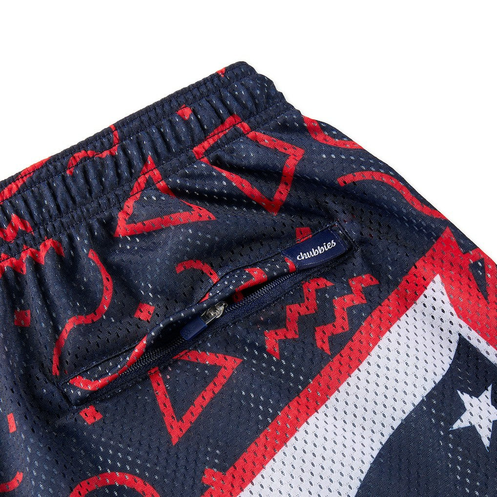 New England Patriots Chubbies Mesh Shorts Navy