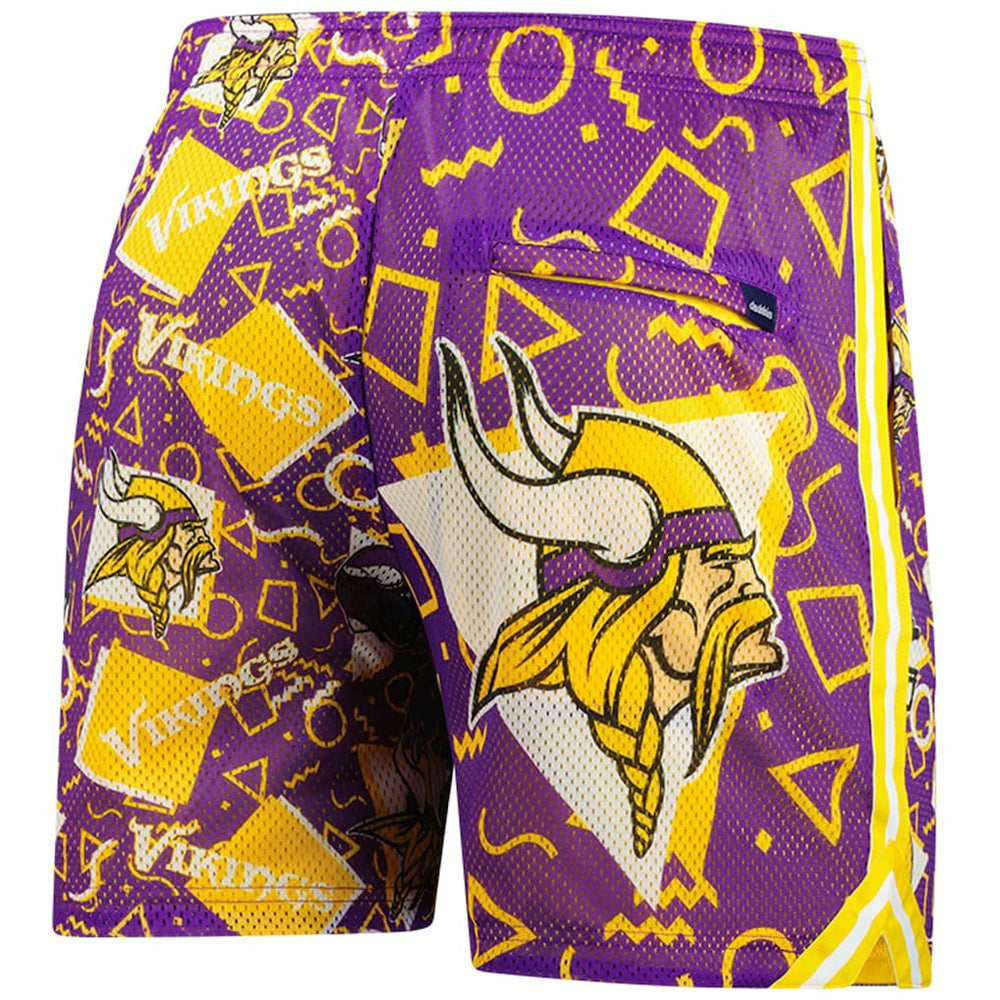 Minnesota Vikings Chubbies Mesh Shorts Purple