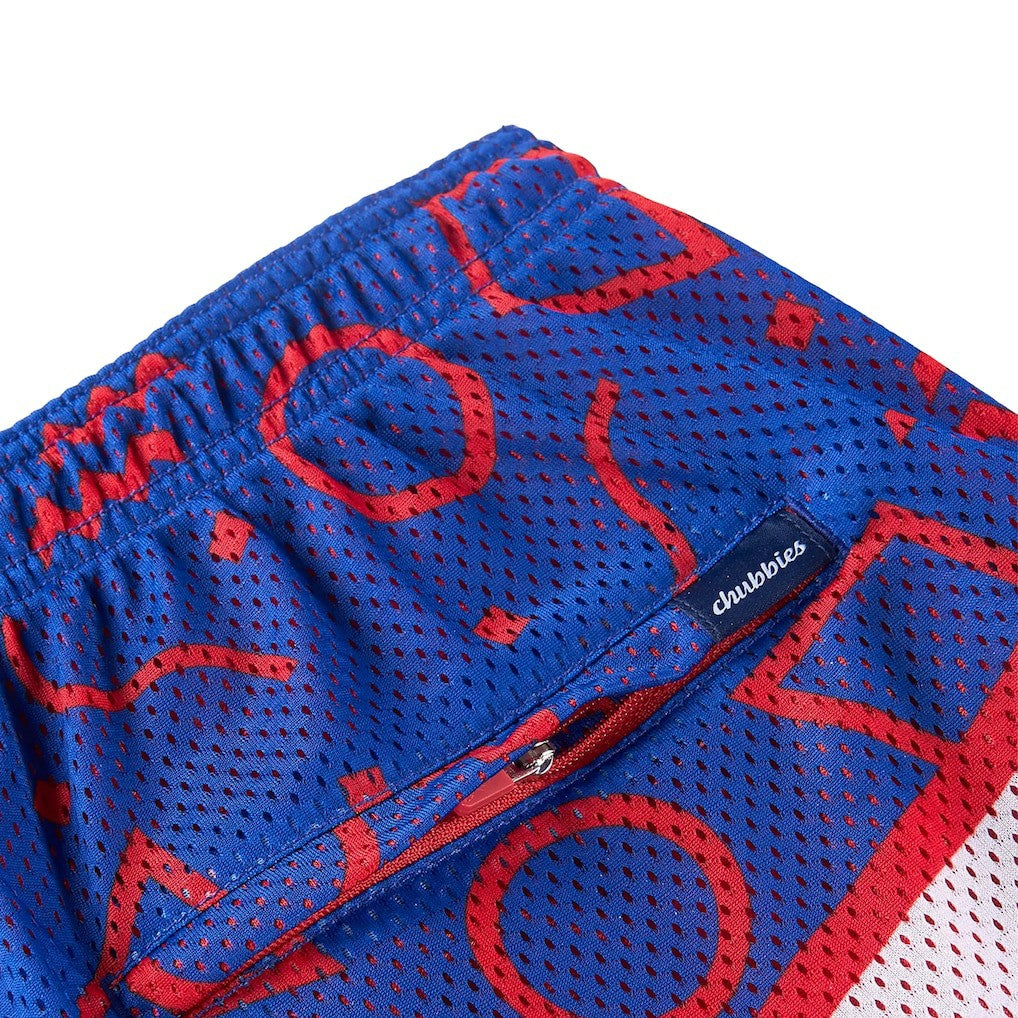 Buffalo Bills Chubbies Mesh Shorts Navy