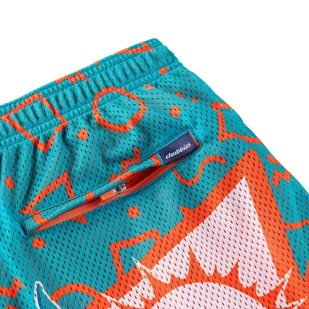 Miami Dolphins Chubbies Mesh Shorts Teal