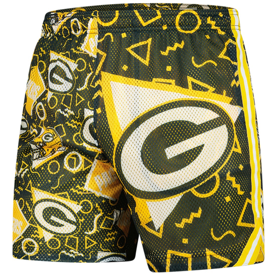 Green Bay Packers Chubbies Mesh Shorts Green