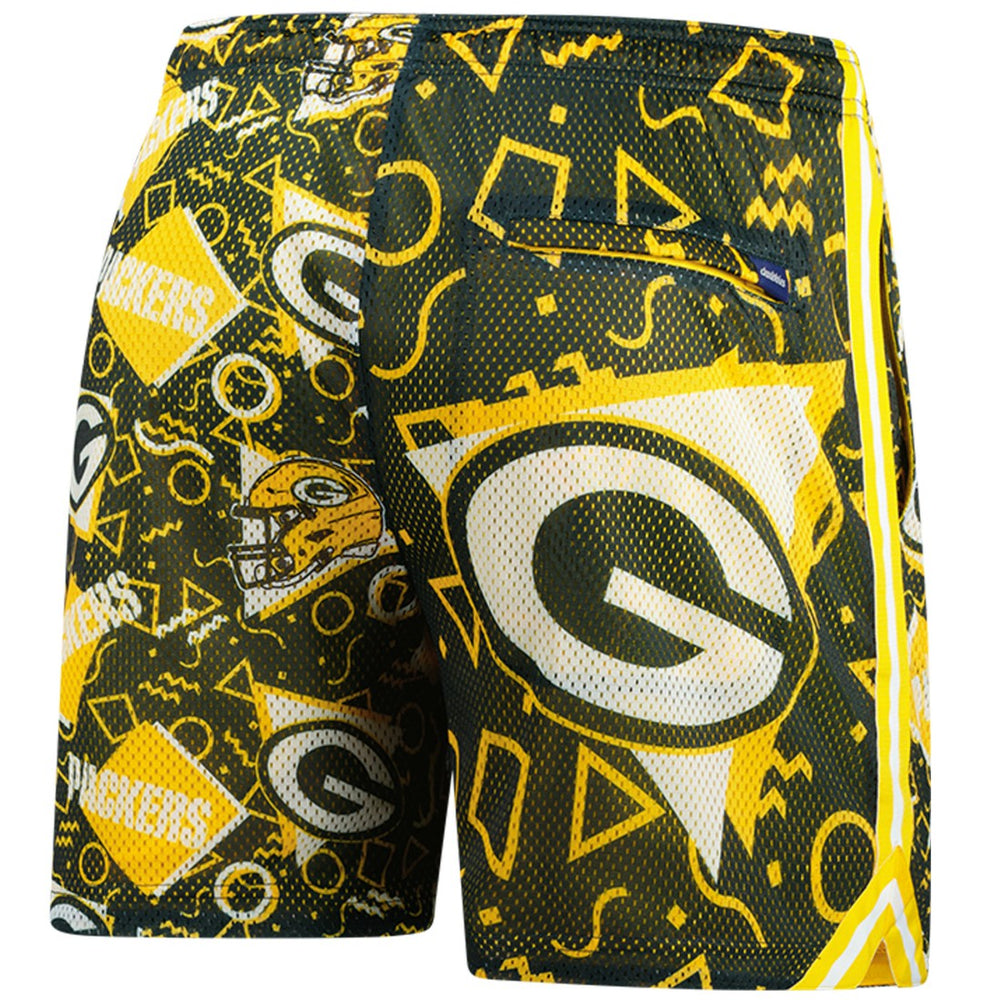 Green Bay Packers Chubbies Mesh Shorts Green