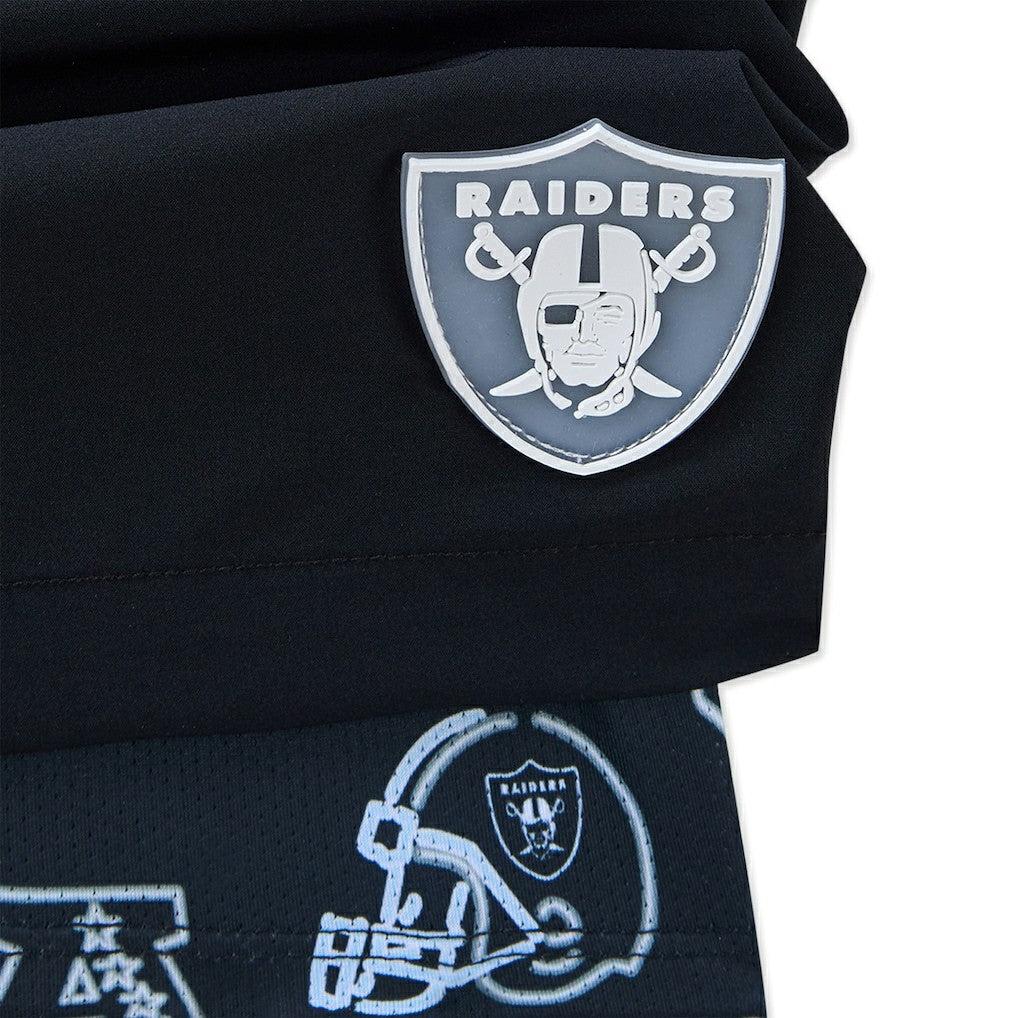 Las Vegas Raiders Chubbies 5.5" Classic Lined Swim Trunks Black