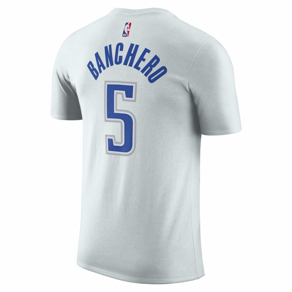 Paolo Banchero Orlando Magic Unisex 2025/26 City Edition Name & Number T-Shirt Silver | Nike discount