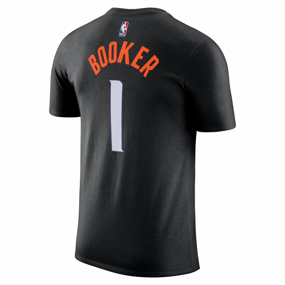 Devin Booker Phoenix Suns Unisex 2025/26 City Edition Name & Number T-Shirt Black | Nike Lifestyle
