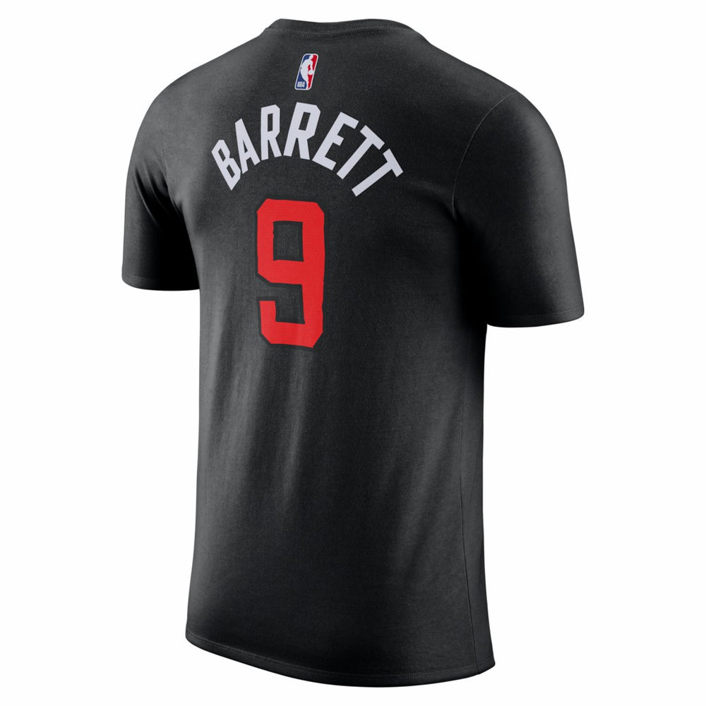 RJ Barrett Toronto Raptors Unisex 2025/26 City Edition Name & Number T-Shirt Black | Nike outlet