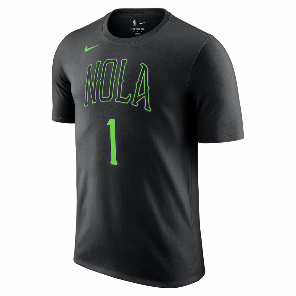 Zion Williamson New Orleans Pelicans Unisex 2025/26 City Edition Name & Number T-Shirt Black | Nike discount