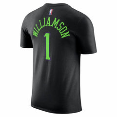 Zion Williamson New Orleans Pelicans Unisex 2025/26 City Edition Name & Number T-Shirt Black | Nike discount