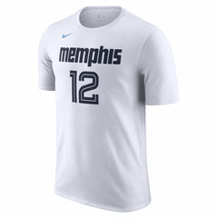 Ja Morant Memphis Grizzlies Unisex 2025/26 City Edition Name & Number T-Shirt White | Nike US