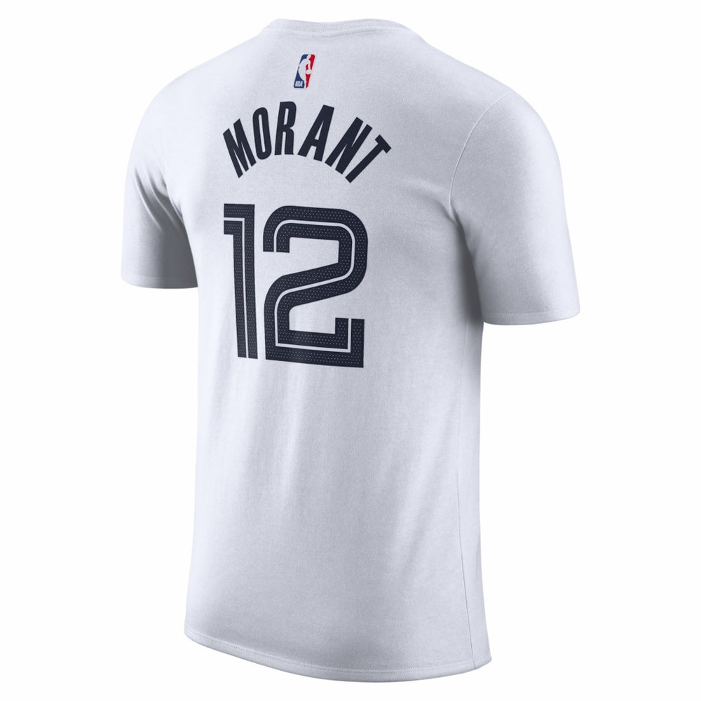 Ja Morant Memphis Grizzlies Unisex 2025/26 City Edition Name & Number T-Shirt White | Nike US