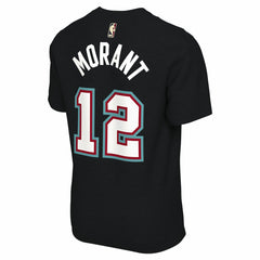 Ja Morant Memphis Grizzlies Unisex Name & Number T-Shirt Classic Edition Black | Nike Near Me