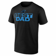 Carolina Panthers Best Dad Father's Day T-Shirt Black