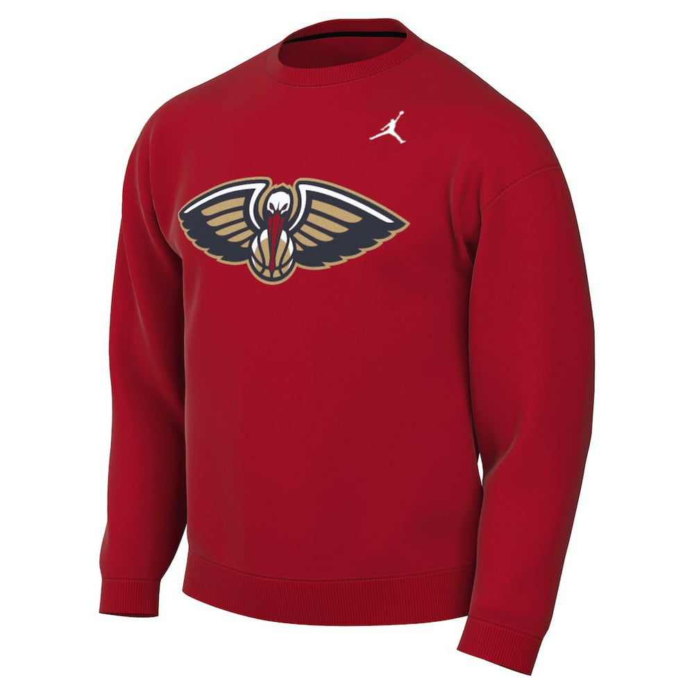 New Orleans Pelicans Jordan Brand Statement Edition Sweatshirt Red