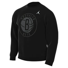 Brooklyn Nets Jordan Brand Statement Edition Sweatshirt Black