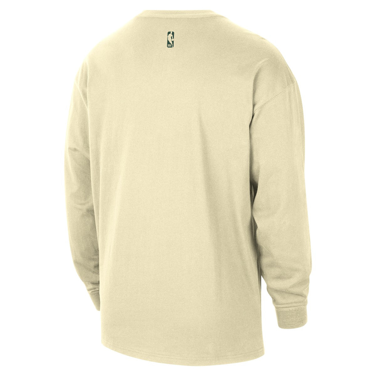 Milwaukee Bucks 2025/26 City Edition Remix Essential Logo Long Sleeve T-Shirt Cream | Nike discount