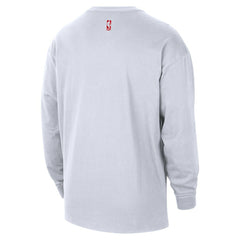 Houston Rockets 2025/26 City Edition Remix Essential Logo Long Sleeve T-Shirt for sale White | Nike online