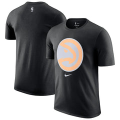 Atlanta Hawks 2025/26 City Edition Remix Essential Logo T-Shirt Black | Nike for sale