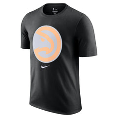 Atlanta Hawks 2025/26 City Edition Remix Essential Logo T-Shirt Black | Nike for sale