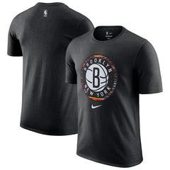 Brooklyn Nets 2025/26 City Edition Remix Essential Logo T-Shirt Black | Nike online