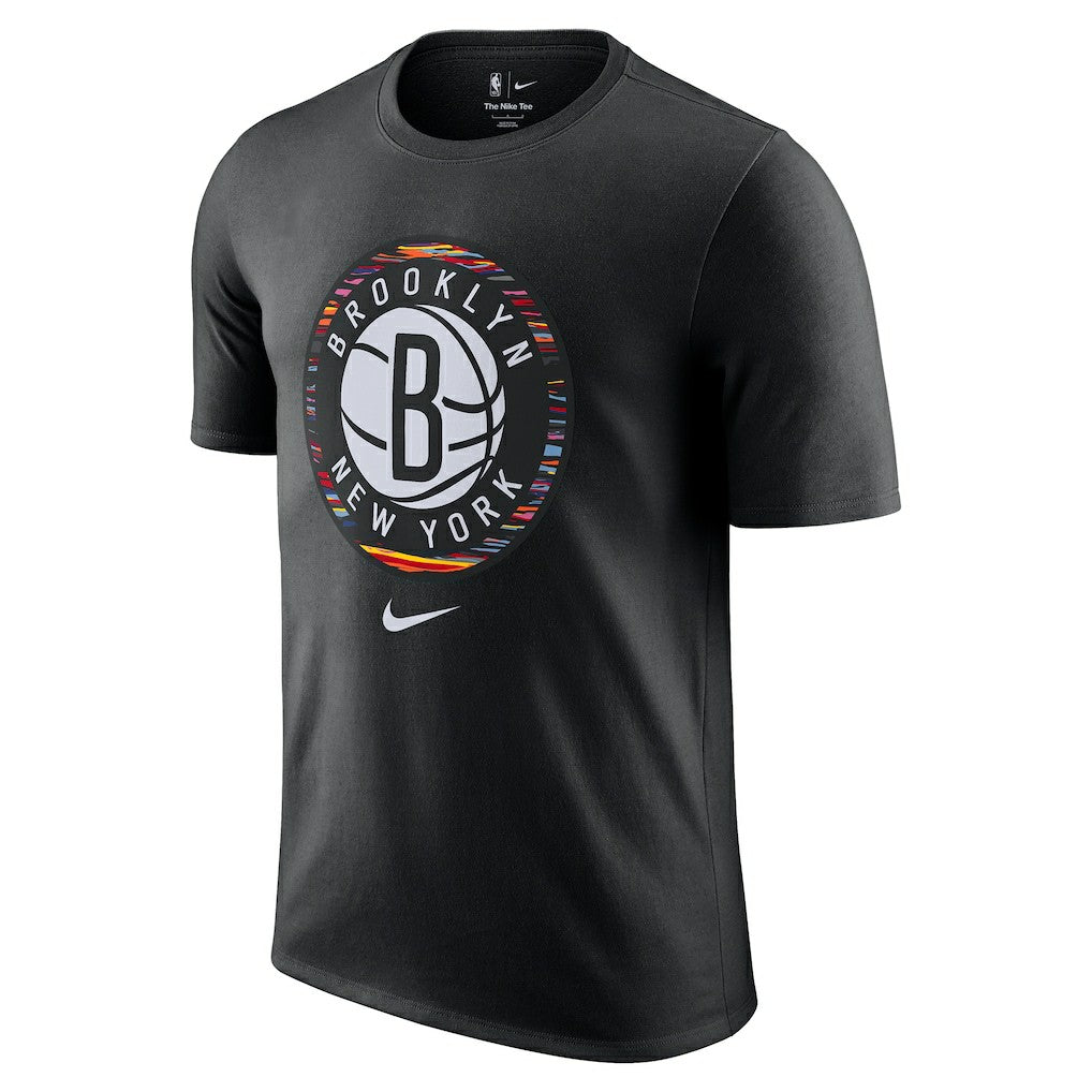 Brooklyn Nets 2025/26 City Edition Remix Essential Logo T-Shirt Black | Nike online