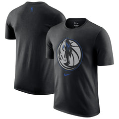 Dallas Mavericks 2025/26 City Edition Remix Essential Logo T-Shirt for sale Black | Nike for sale