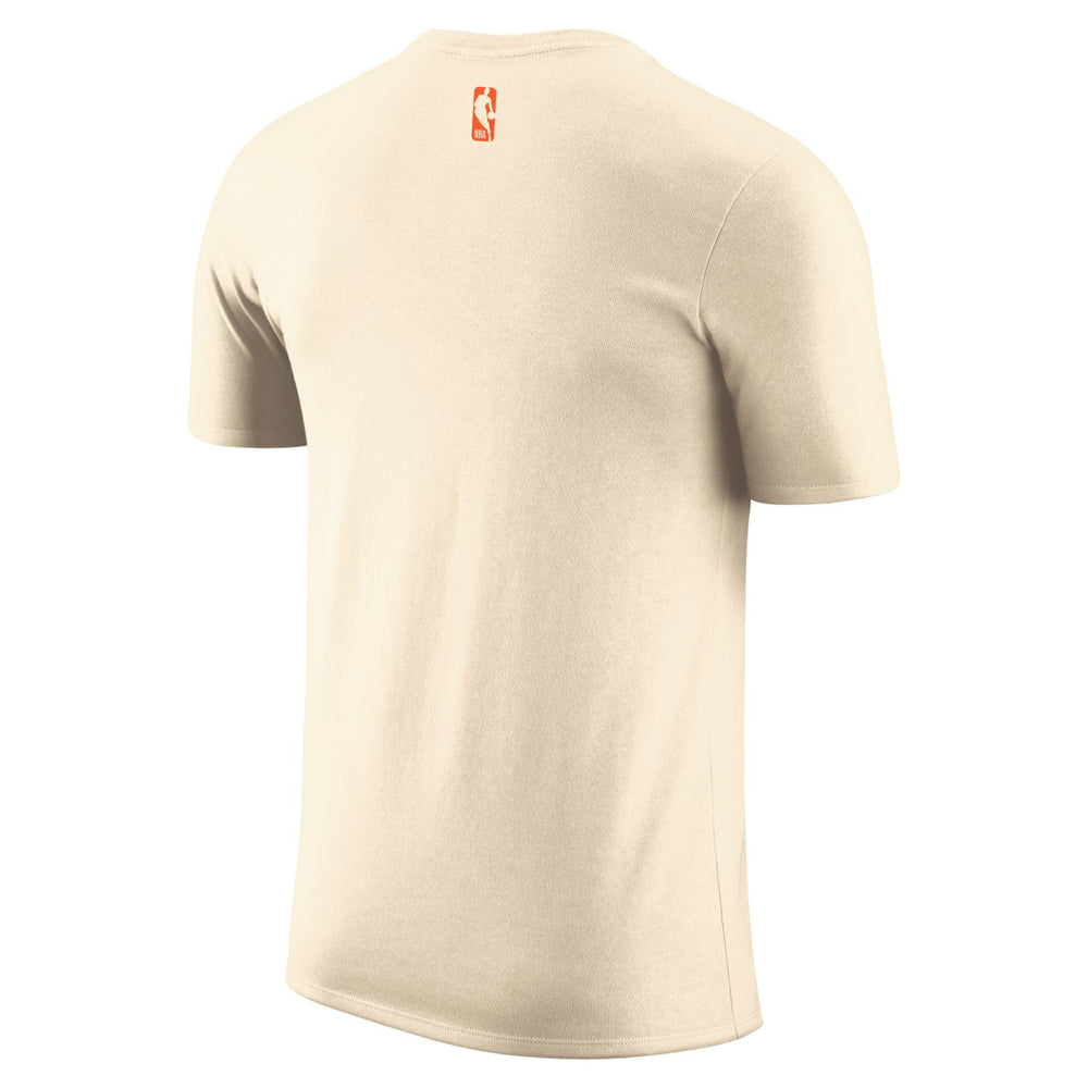 New York Knicks 2025/26 City Edition Remix Essential Logo T-Shirt Natural | Nike outlet