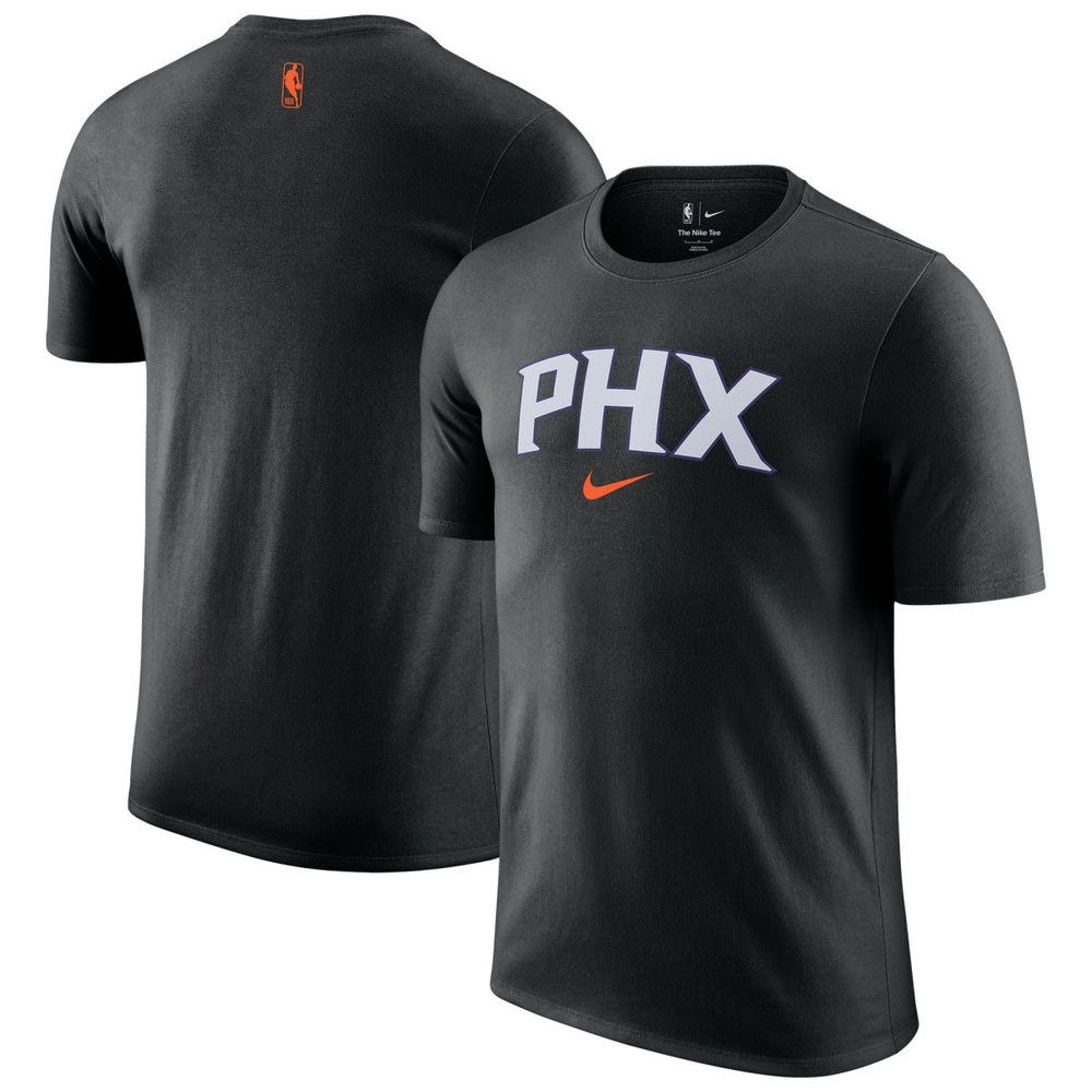 Phoenix Suns 2025/26 City Edition Remix Essential Logo T-Shirt Black | Nike for sale