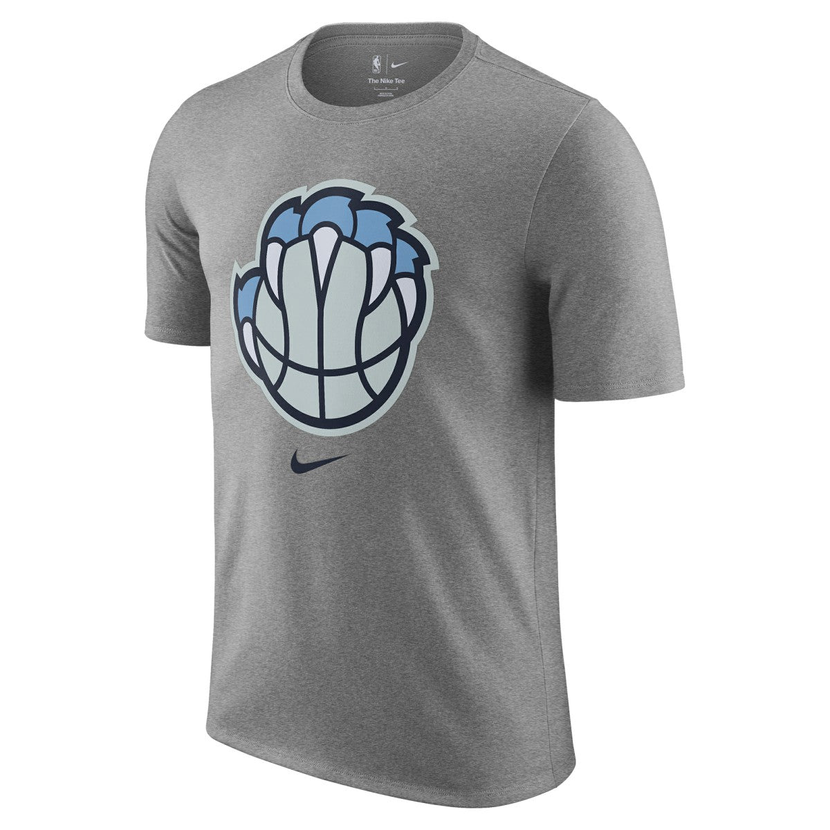 Memphis Grizzlies 2025/26 City Edition Remix Essential Logo T-Shirt Heather Gray | Nike Lifestyle