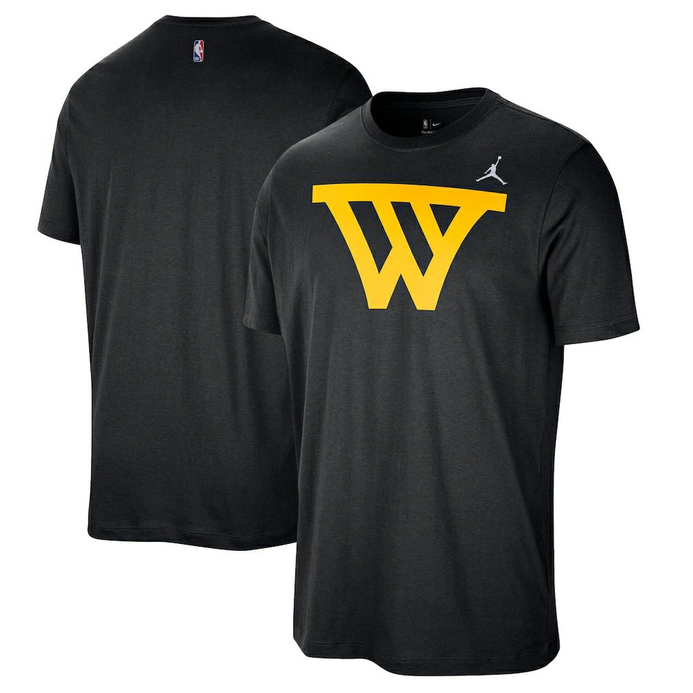 Golden State Warriors Jordan Brand Statement Edition Essential T-Shirt Black