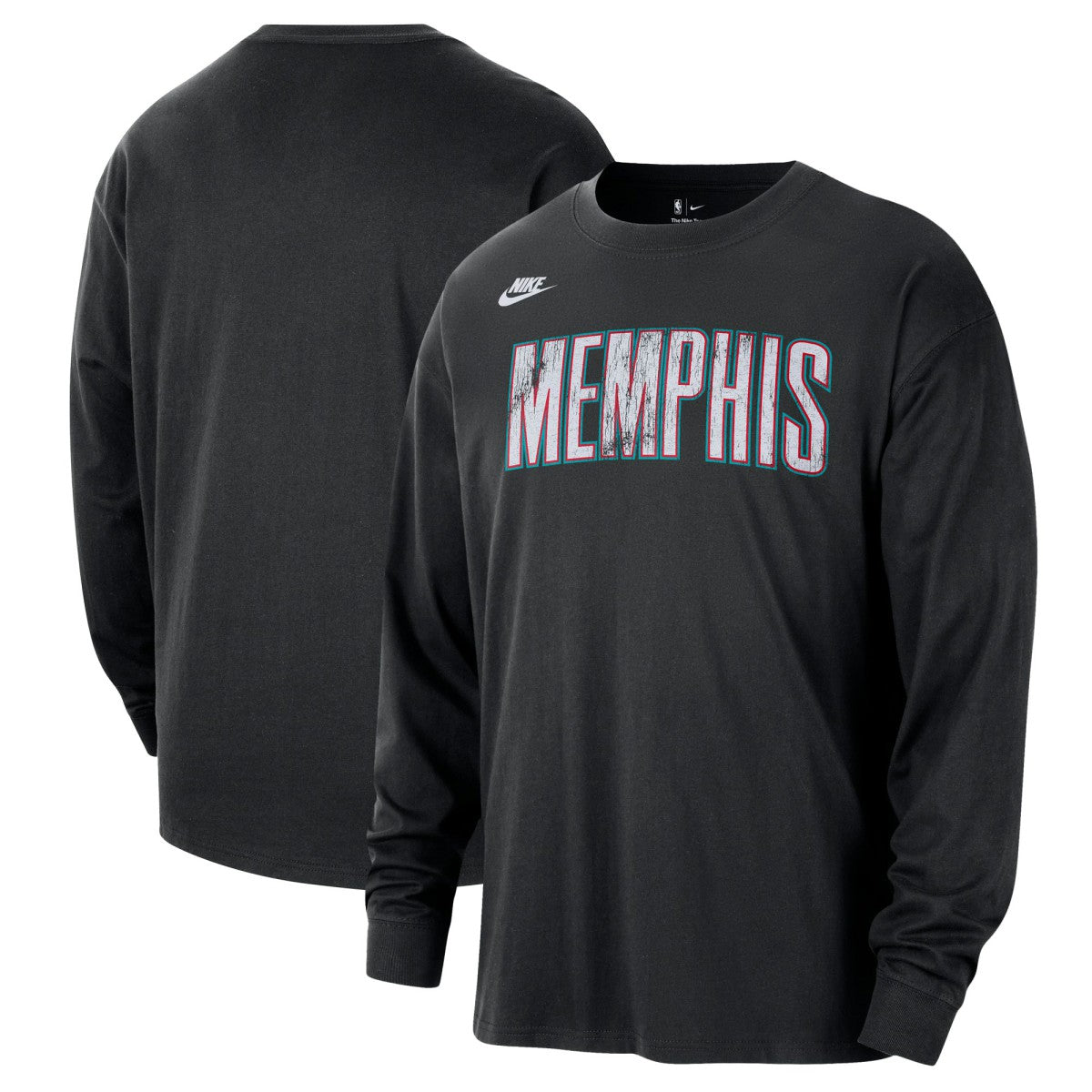 Memphis Grizzlies Unisex Classic Edition Hardwood Classics Essential Logo Long Sleeve T-Shirt Black | Nike online