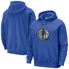 Dallas Mavericks 2025/26 City Edition Essential Logo Remix Hoodie for sale Blue | Nike outlet