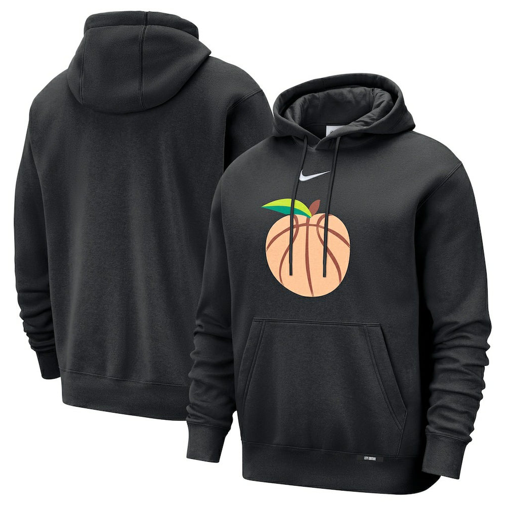 Atlanta Hawks 2025/26 City Edition Essential Logo Remix Hoodie Black | Nike online