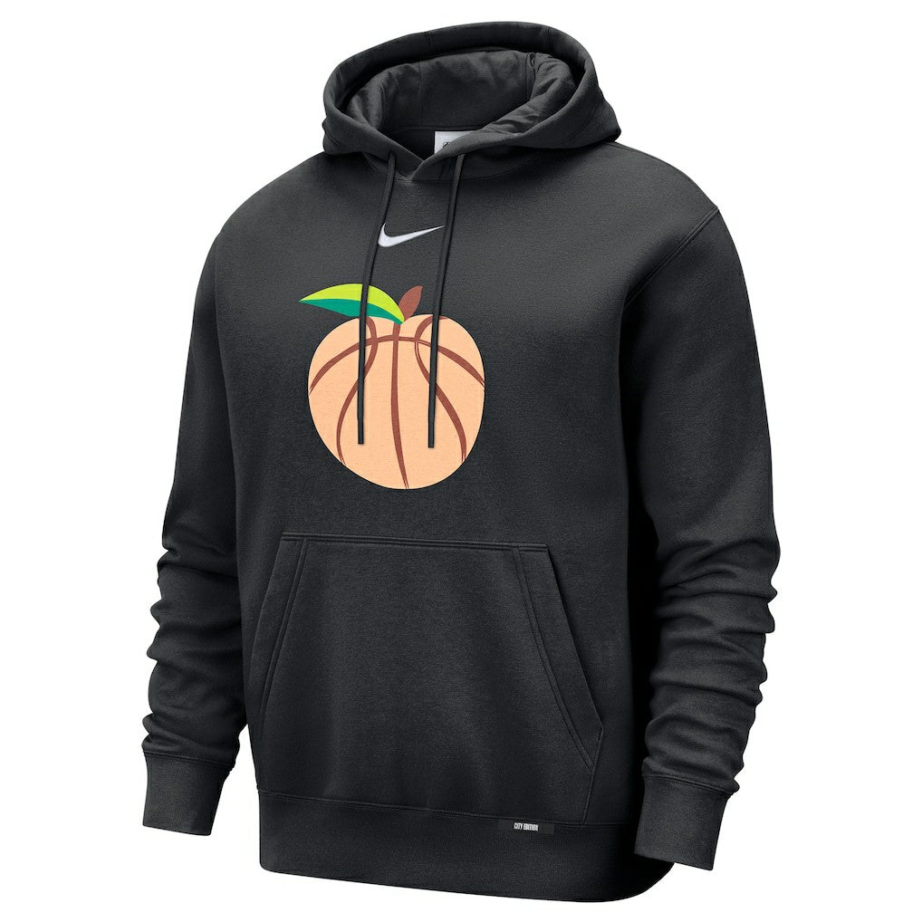 Atlanta Hawks 2025/26 City Edition Essential Logo Remix Hoodie Black | Nike online