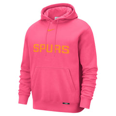 San Antonio Spurs 2025/26 City Edition Essential Logo Remix Hoodie Pink | Nike online
