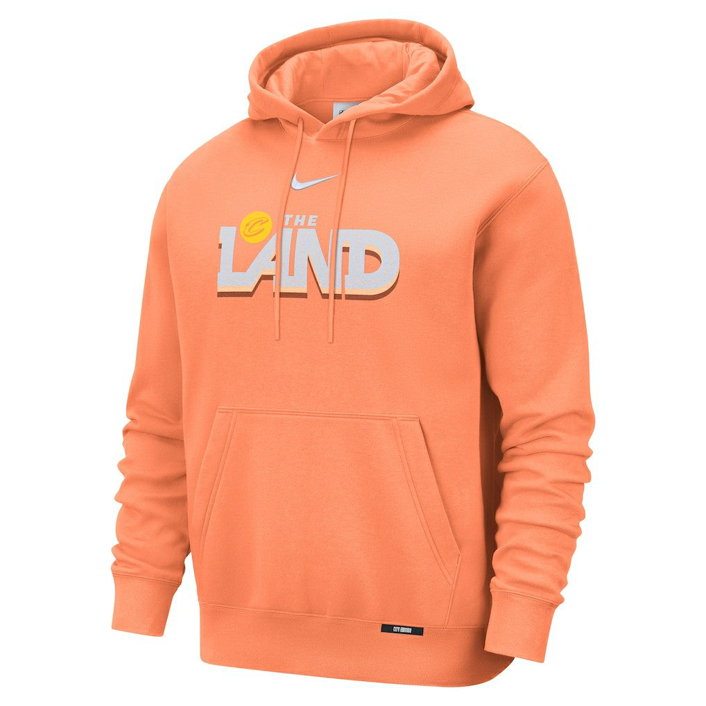 Cleveland Cavaliers 2025/26 City Edition Essential Remix Club Hoodie for sale Orange | Nike online