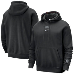 Brooklyn Nets 2025/26 City Edition Courtside Remix Premium Hoodie Black | Nike for sale
