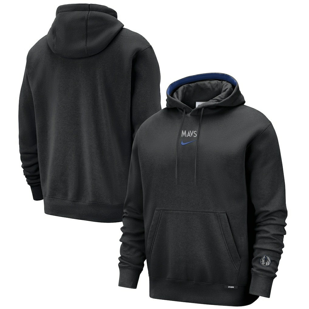 Dallas Mavericks 2025/26 City Edition Remix Premium Courtside Hoodie for sale Black | Nike