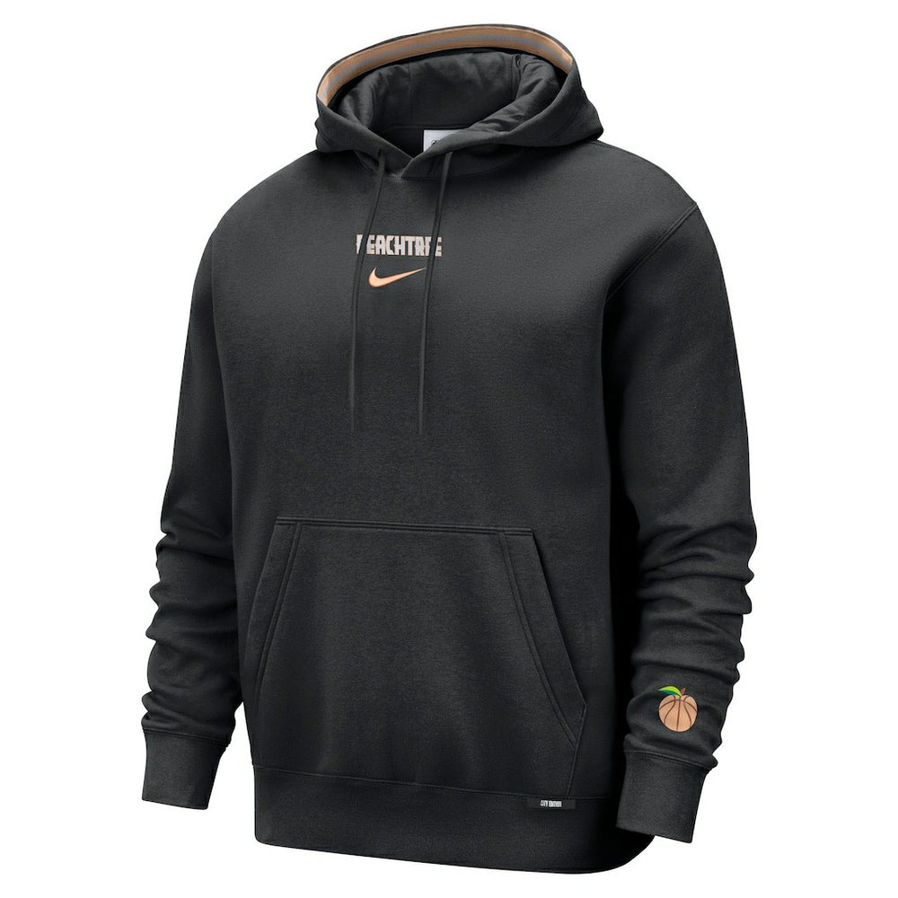 Atlanta Hawks 2025/26 City Edition Courtside Remix Premium Hoodie Black | Nike US