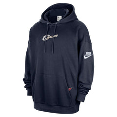 Cleveland Cavaliers Classic Edition Hardwood Classics Premium Club Heavyweight Fleece Hoodie for sale Navy | Nike discount