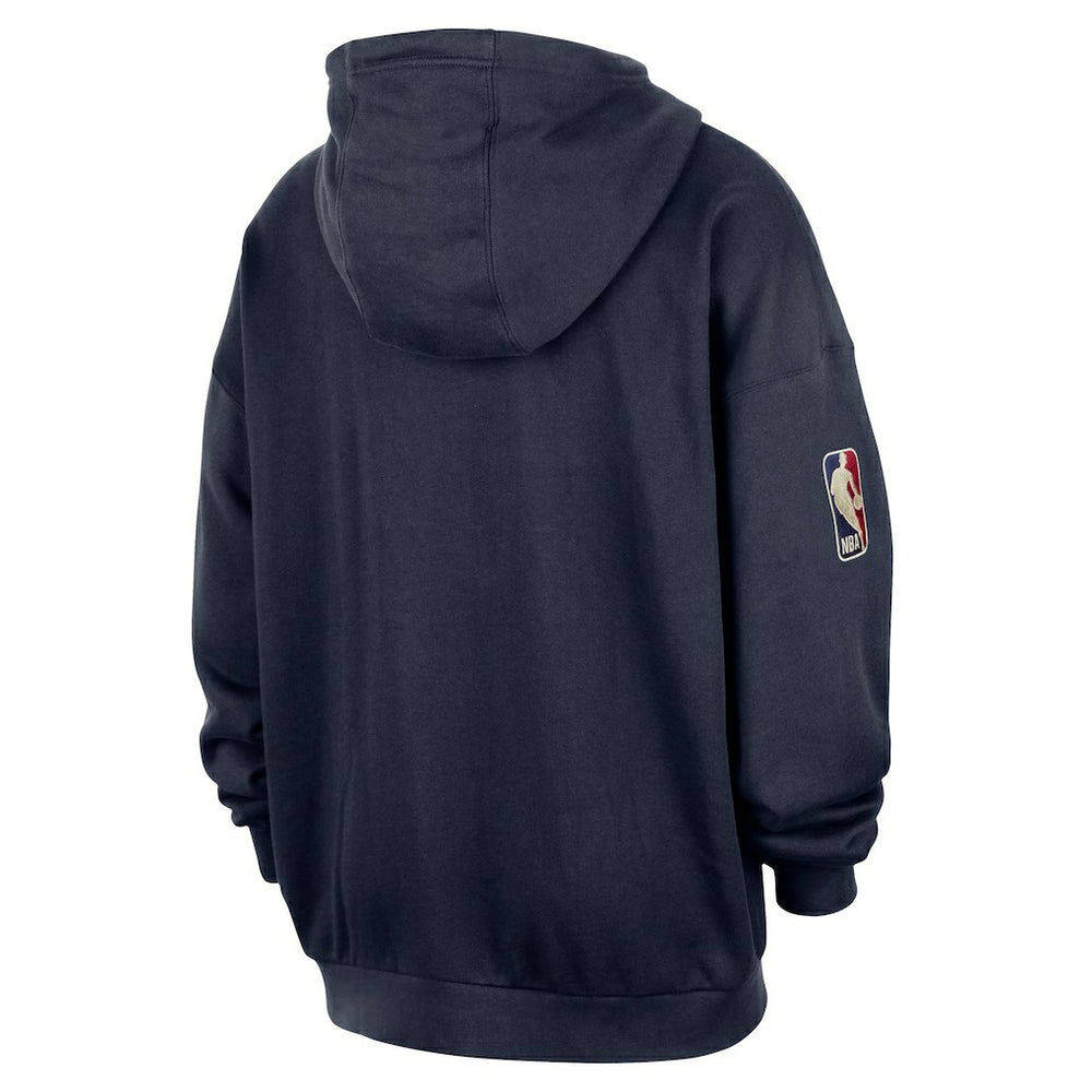 Cleveland Cavaliers Classic Edition Hardwood Classics Premium Club Heavyweight Fleece Hoodie for sale Navy | Nike discount