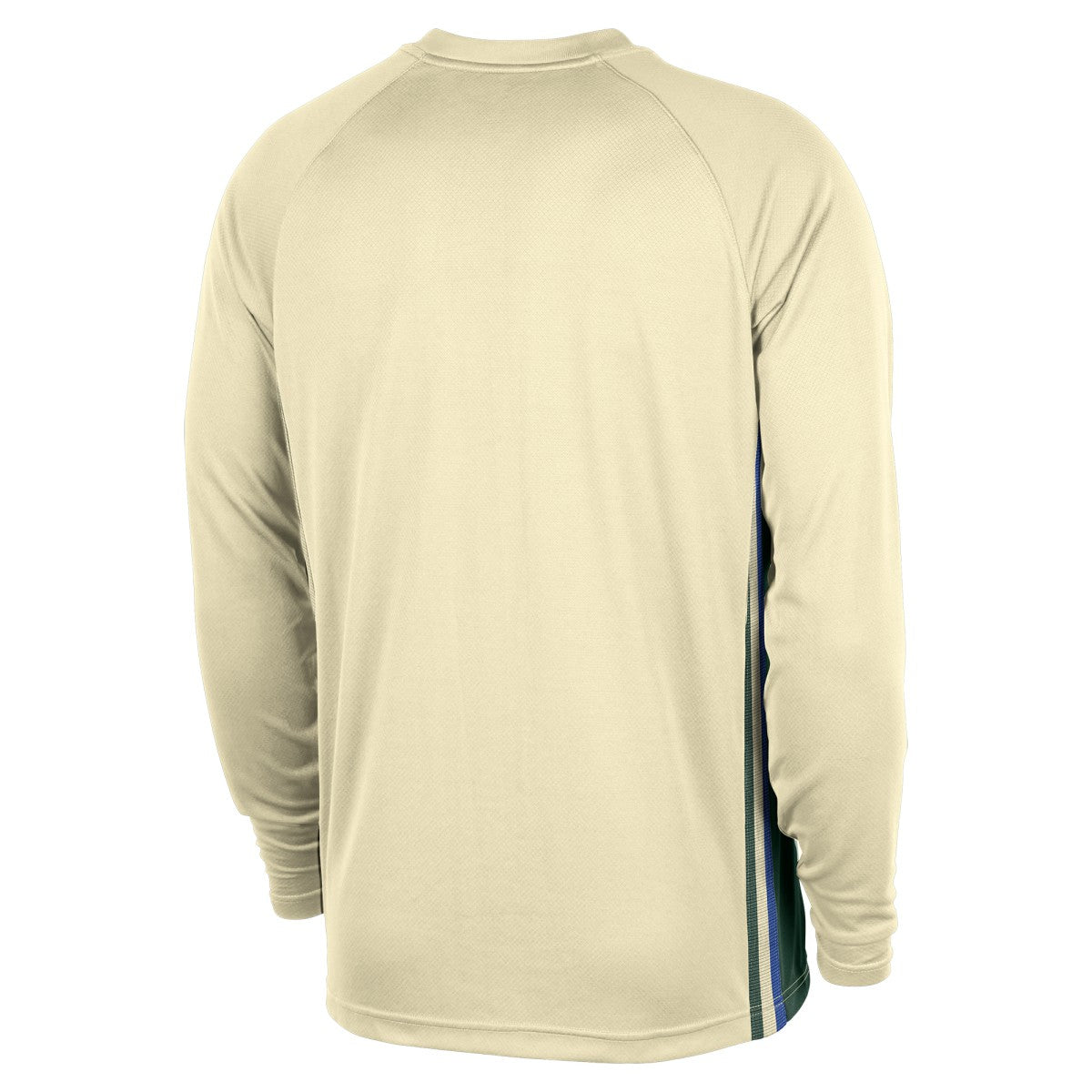 Milwaukee Bucks 2025/26 City Edition Authentic Pregame Dri-FIT Long Sleeve Shooting T-Shirt Cream | Nike discount